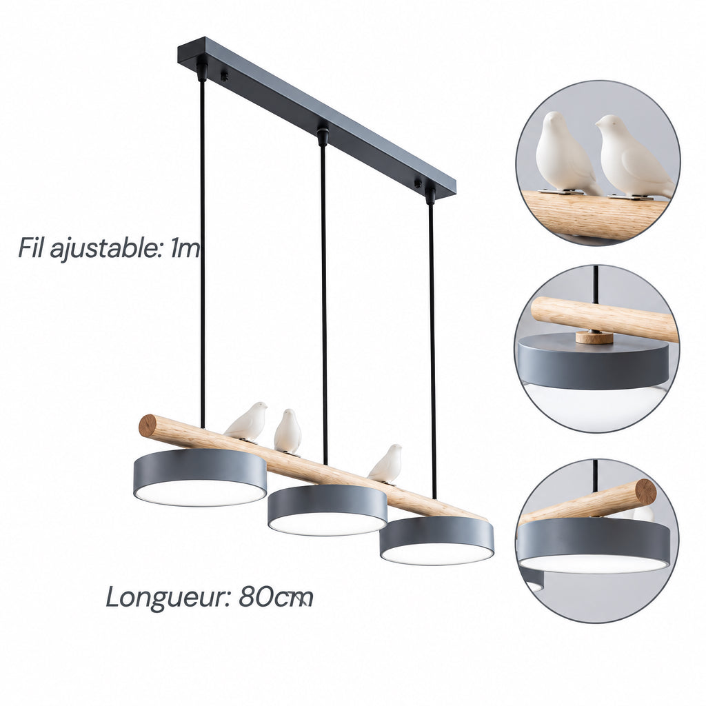 Suspension Design en Bois Alva, vue 9