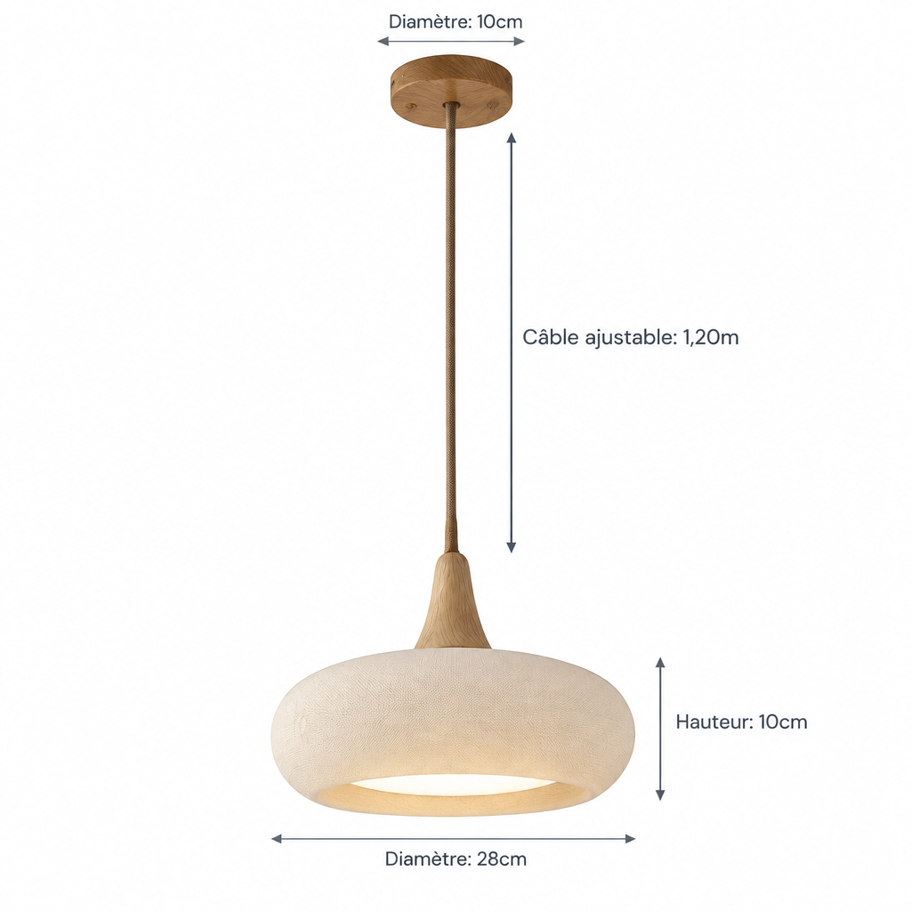 Suspension Design en Bois Luma, vue 12
