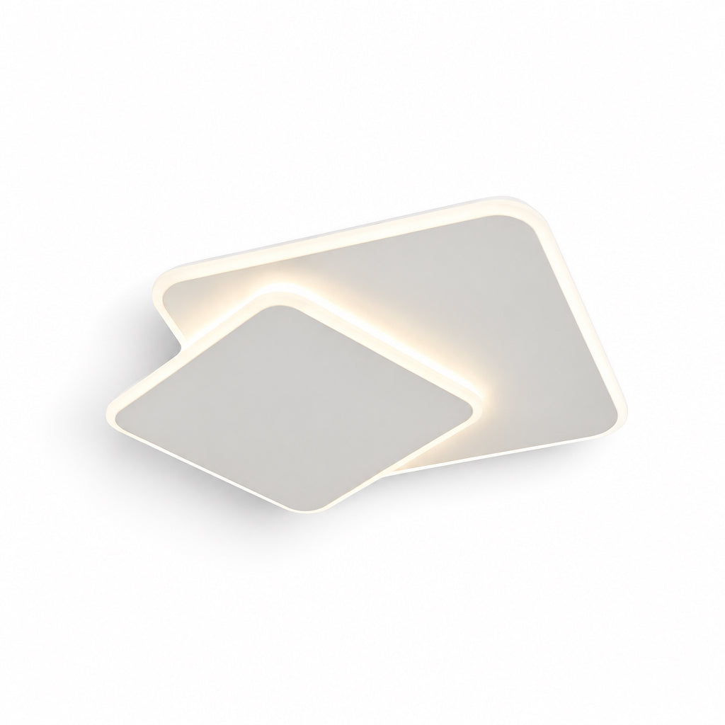 Plafonnier LED Design carré, vue principale