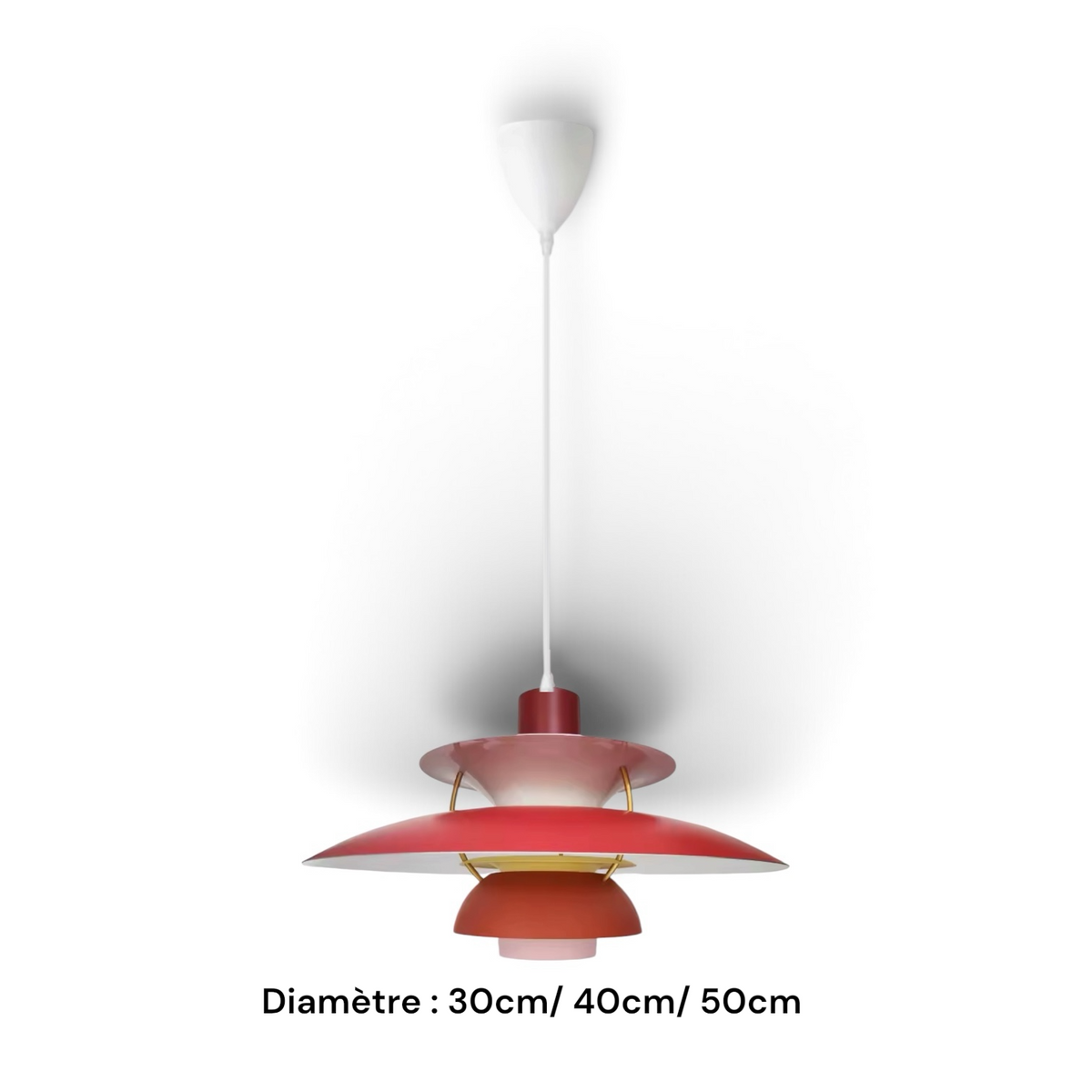 Suspension Scandinave en Aluminium Elva, vue 8