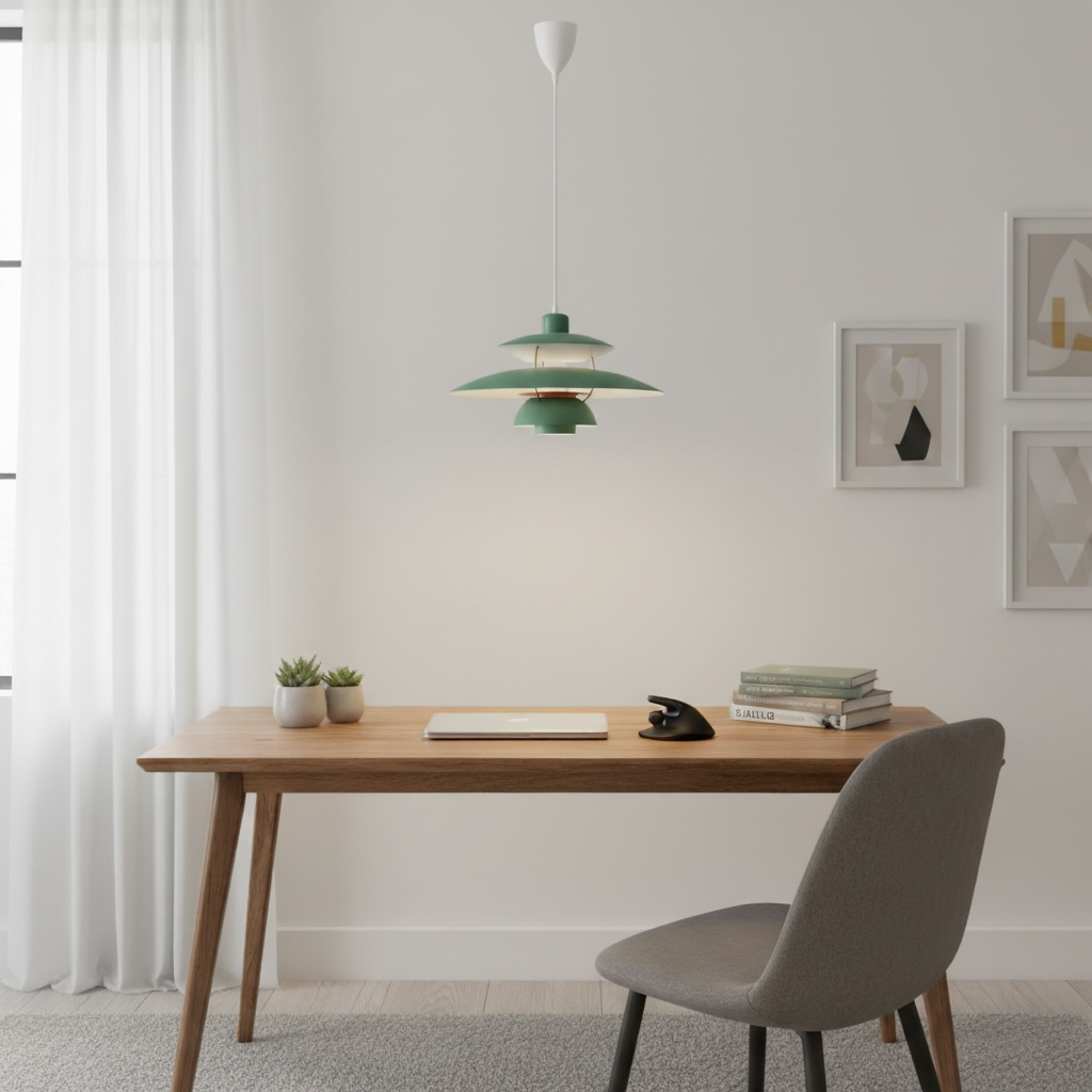 Suspension Scandinave en Aluminium Elva, vue 6