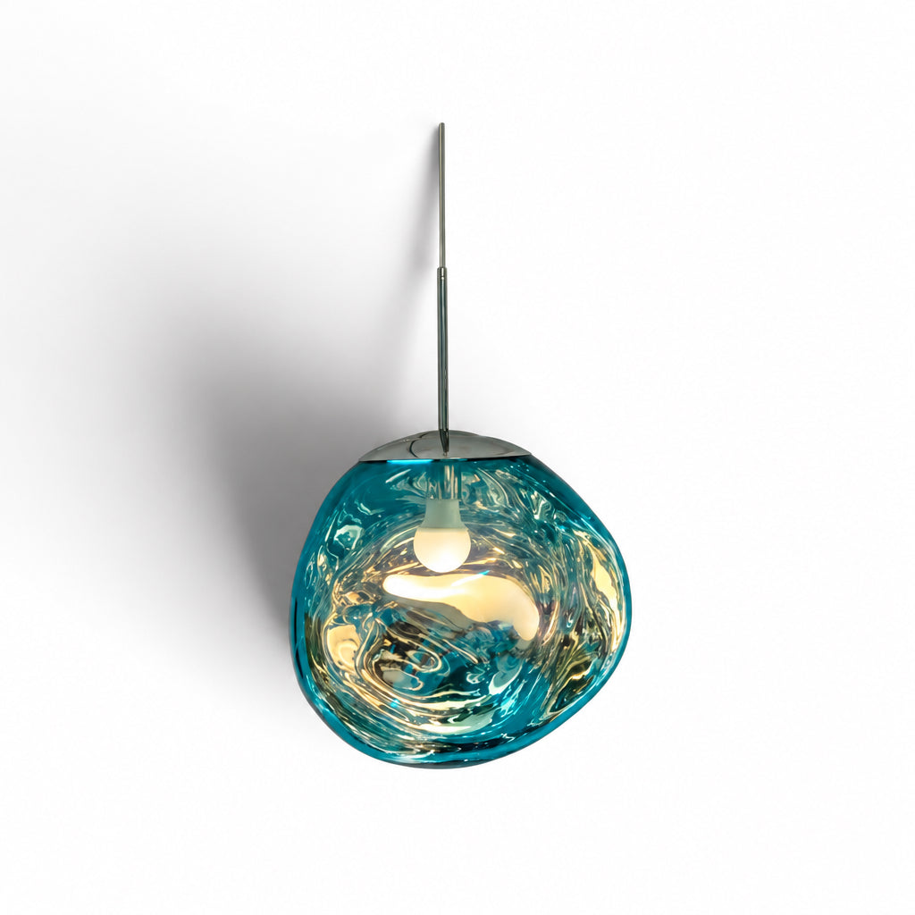 Suspension Design Oria, coloris bleu